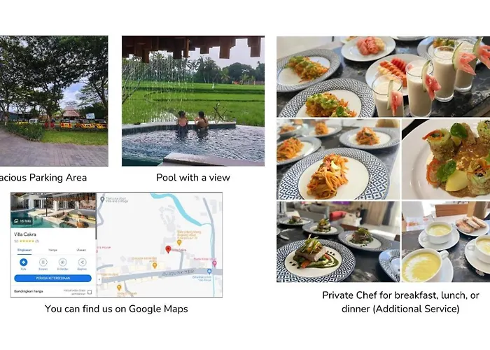 Cakra - 4 Bedroom Luxury With Infinity Pool And Paddy Field View 别墅