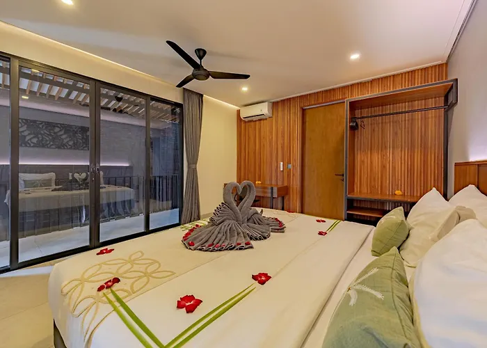 别墅 Cakra - 4 Bedroom Luxury With Infinity Pool And Paddy Field View *