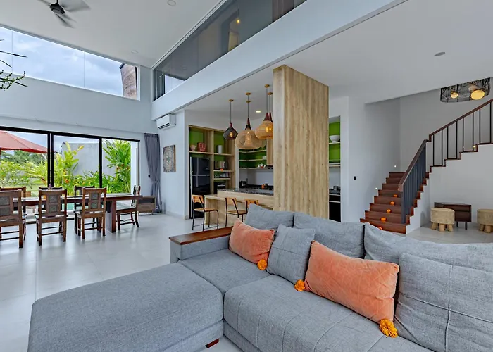 Cakra - 4 Bedroom Luxury With Infinity Pool And Paddy Field View * 乌布