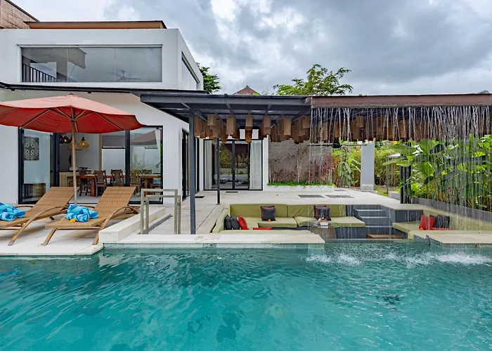 Cakra - 4 Bedroom Luxury With Infinity Pool And Paddy Field View 乌布
